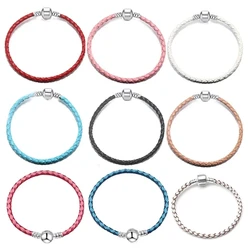 2021 Gift Jewelry For Woman Charms Beadeds Bracelet Fit Pandora DIY 925 Sterling Silver Ladies Original Jewellry Beads Bracelets