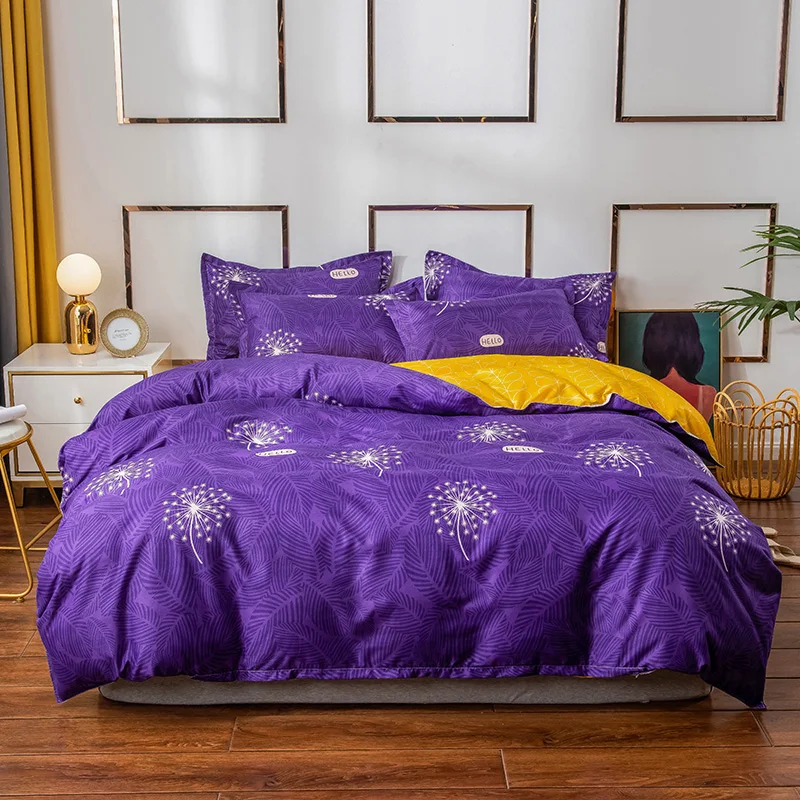 Luminous duvet крышка Подушка 3pcs 200x200 одеяло кровати 150x200 королева король размер