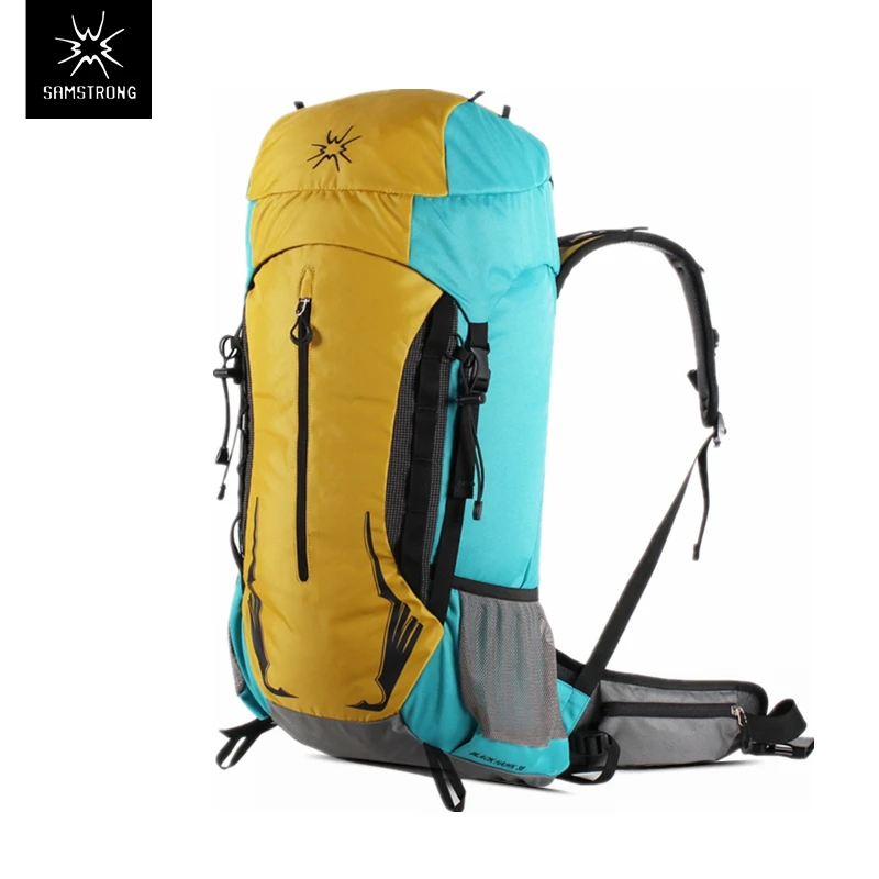 Mochila repelente al agua para exteriores, bolsa ligera de 40L para senderismo, Trekking, viaje de sendero, Camping, deporte, escalada, mochilas de montaña|Bolsas de escalada| -