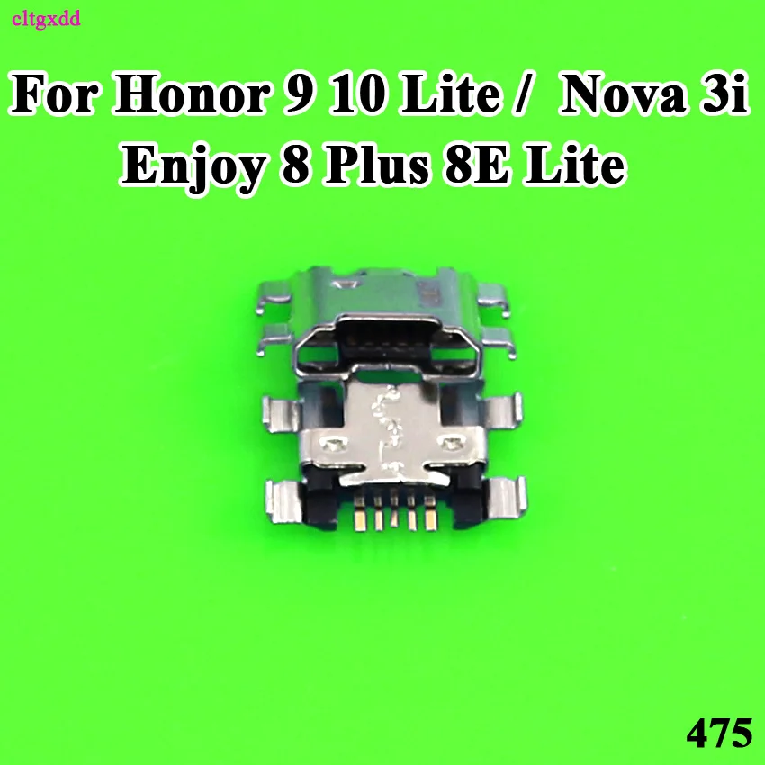 Для Huawei Honor 9 10 Lite Play 8A 8C 7X Nova3i Enjoy 7S 8 Plus 8E Lite зарядка через usb зарядная док-станция разъем разъема