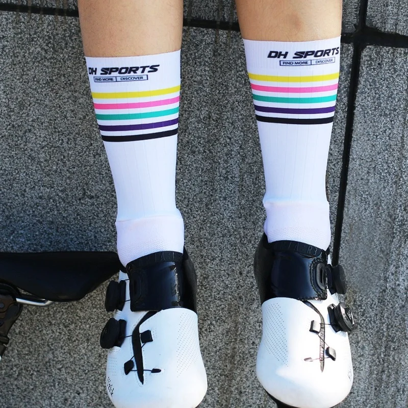 Breathable Schweiß Absorption Radfahren Socken Sport Socken Rennrad Socken Outdoor Racing Socken 
