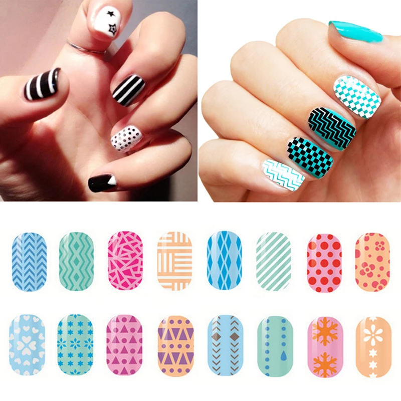 

Nails Sticker Set Mixed Nail Sticker Water Transfer Decals Sets Nail Art Stickers Manicure Decorations Tips Nail Accessories