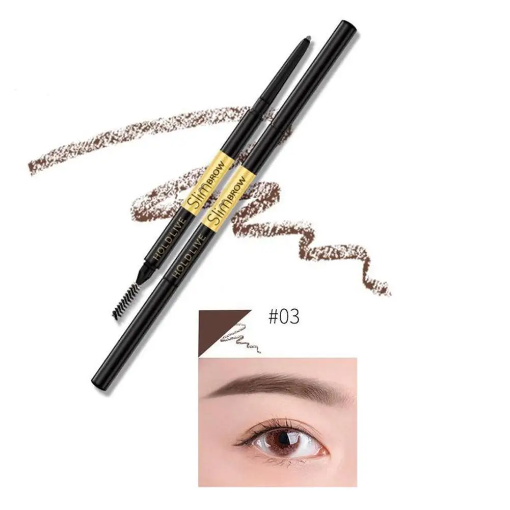 

Brown Eye Brow Pencil Cosmetics Makeup Tint Natural Waterproof Pen Eye Beauty TSLM1 Eyebrow Lasting Tattoo Long Paint brow U7V4
