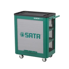 SATA 95111 для Инструм. Тележка( 635x390x800) 4 полки. многофункциональный Маленькая тележка для инструментов