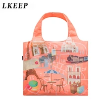 Новые Экологичные хозяйственные сумки водонепроницаемые дорожные на заказ многоразовые женская сумка на плечо из ткани складной продуктовый Органайзер