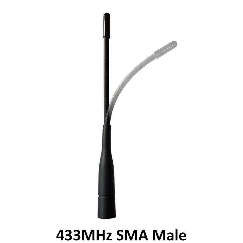 GRANDWISDOM 20pcs 433mhz antenna 3dbi sma male lora antene pbx iot module lorawan signal receiver antena high gain