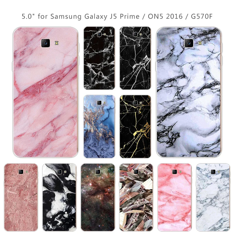 Soft TPU Silicon Funda for Galaxy J5 Prime Back Phone Cover 5inch Samsung SM-G570F Flexible Ultrathin Cases Protection Shell |