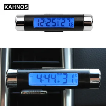 

Multifunctional Car Clock LED Light For Car Car Temperature Display Car Digital Clock Thermometer Car Accessories