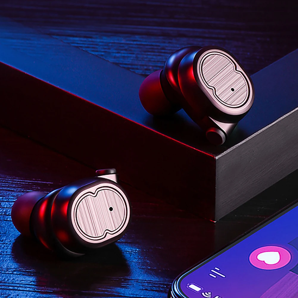 TWS беспроводной Bluetooth 5,0 мини наушники водонепроницаемые стерео наушники с гарнитурой Встроенный микрофон
