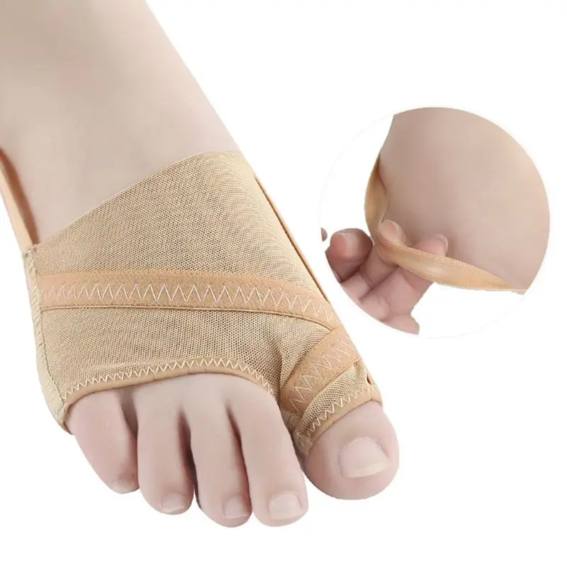 Bunion Corrector Unisex Big Toe Aligner Straightener Separator Splint Brace for Hallux Valgus Pain Relief With Non-Slip Bandage