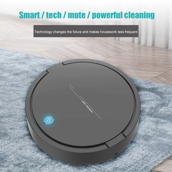 

Drop Shipping Rechargeable Smart Robot Cleaner Dry Wet Sweeping Cordless Auto Dust Sweeper Machine for Home Cleaning