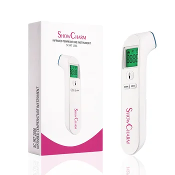 

Forehead Thermometer Fever Thermometer For Baby Digital Infrared Thermometer Non-contact Kids Adults LCD Forehead Ear Gun