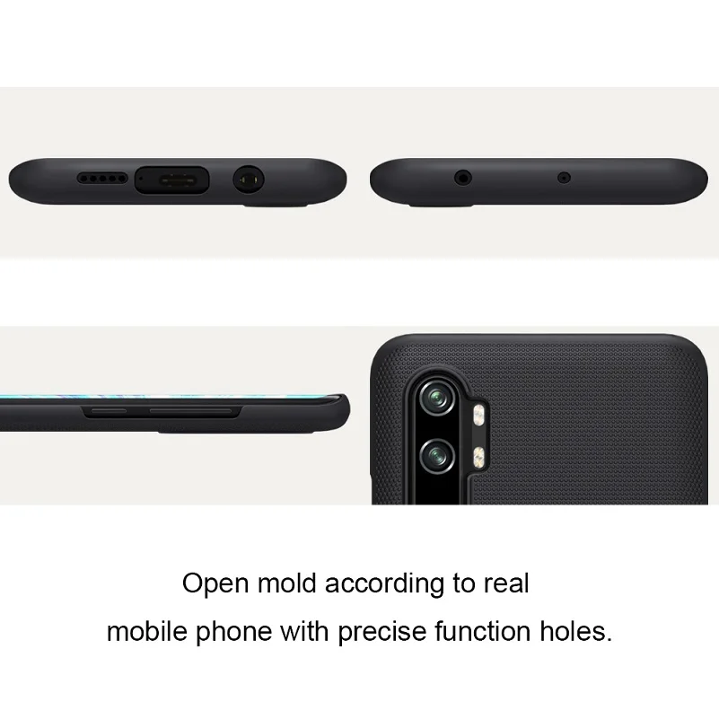 Для xiaomi mi note 10 чехол NILLKIN матовый PC Матовая жесткая задняя крышка Подарочный