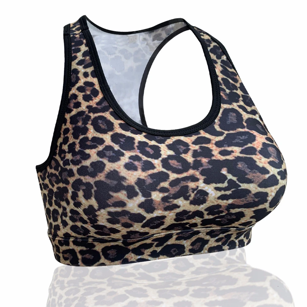 Sports bra008-7 Женский спортивный топ, женский с карманом для телефона, с принтом, бюстгальтер для йоги, компрессионный, пуш-ап, нижнее белье, бюстгальтер для спортзала, Femme, с подкладкой, Топ Deportivo Mujer - Цвет: Sports bra008-7