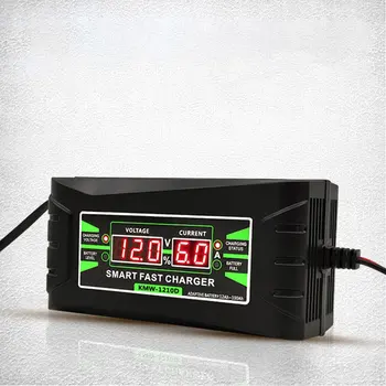 

Smart Car Battery Charger Automatic Motocycle Battery Charging Device Durable Vehicle Boat Power Tools