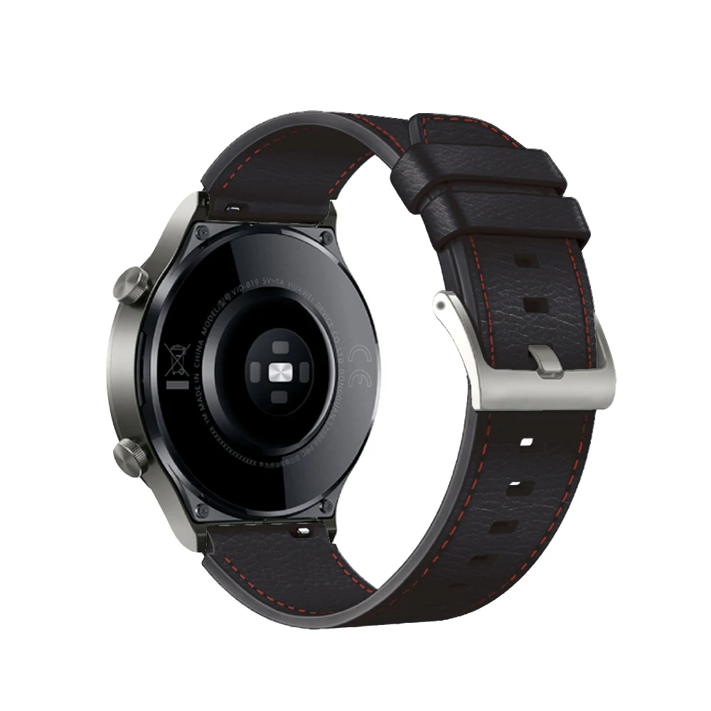 22mm Leather Smartwatch Sport Bracelet - Premium Wristband Strap