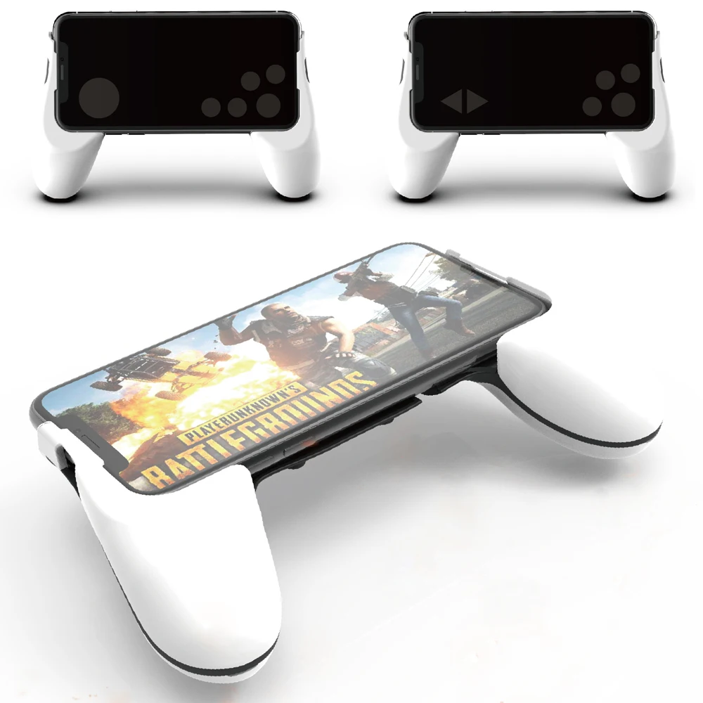 

MPM4 Gamepads Pubg Mobile For PUBG Gamepad Controller Extended Handle Game Grip For iPhone Android with 3 Grip Accessories