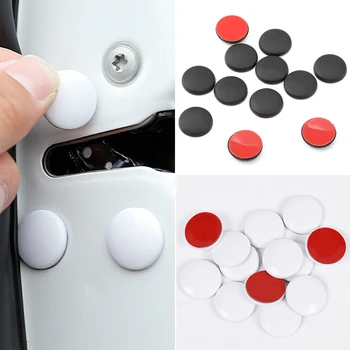 

12PC Car Door Lock Screw Protector Cover for VW Golf 5 6 7 Jetta MK5 MK6 MK7 CC Tiguan Passat B6 b7 Scirocco Touareg R line GTI