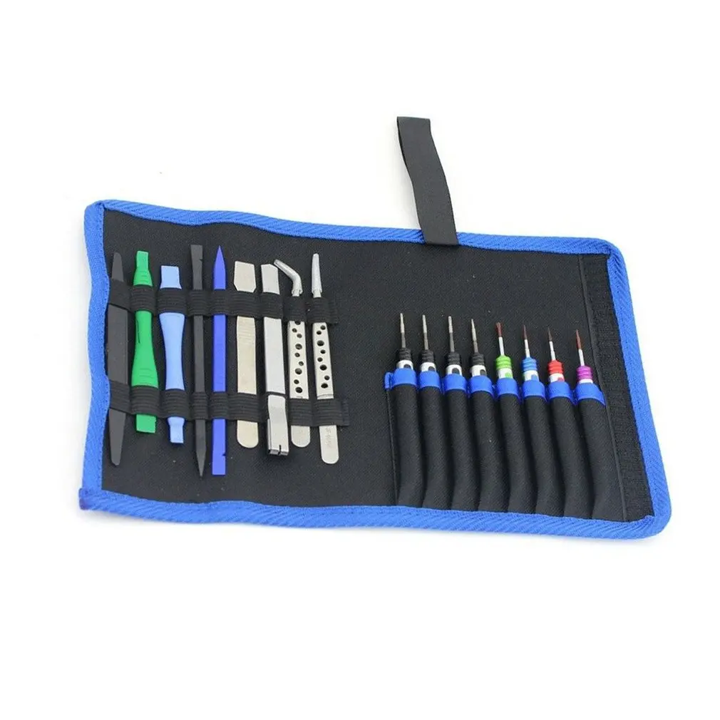 

JF-8174 17 in 1 Multi-functional Repair Tool Set with Bag Cell Phone Repair Tool Kits for Phone Repair Tools