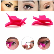 2 шт. подводка для глаз форма для выпечки крылья легко носить жидкий подводка для глаз черный в форме крыла Косметическая подводка для глаз Штамп Инструменты