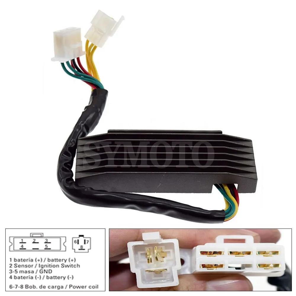 Мотоцикл Напряжение Регулятор 12V для Suzuki нарушителя VS1400 ГПП 1987 1988 1989 1990 1991 1992 1993 1994 1995 VS1400GLP