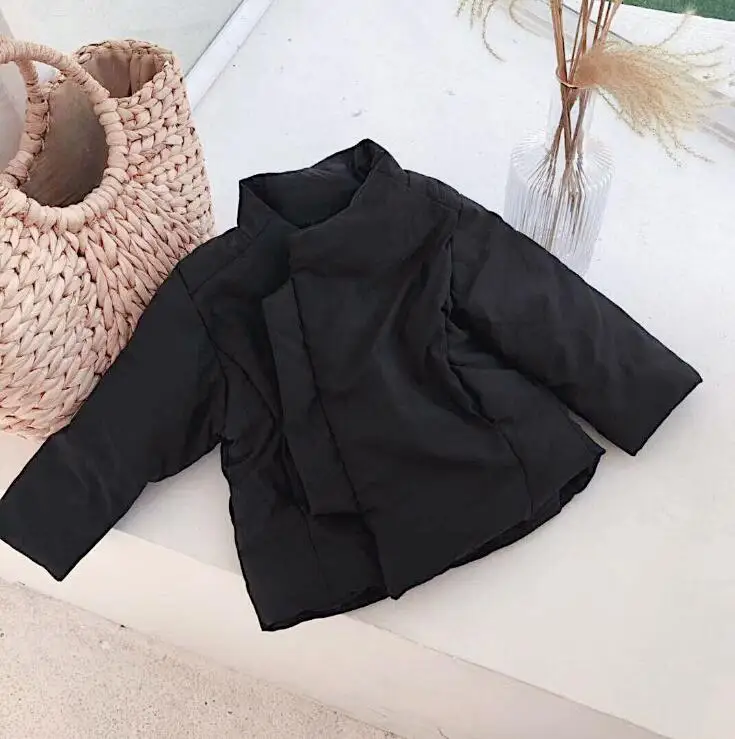 Korea Style Girls Boys Thicken Coat Winter Fashion Baby Girls Jacket Kids Clothes 2-7 Years