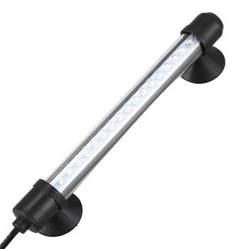 

Practical 18 LED Strip Light Aquarium Fish Tank Submersible Underwater Light White