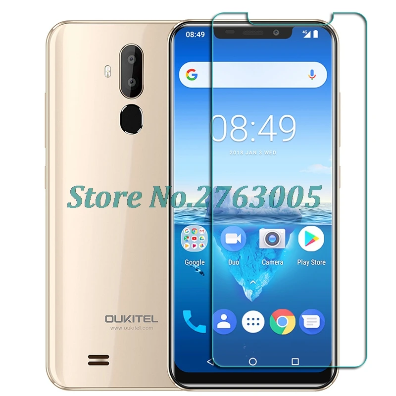 

Закаленное стекло для Oukitel C12 Plus Pro 6,18 дюйма, Защитная пленка для экрана, чехол для телефона