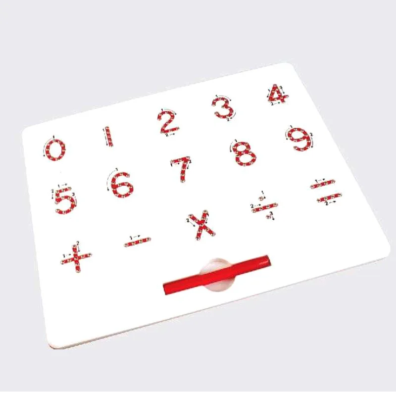

Children with Numbers Magnetic Drawing Board Educational Environmentally Friendly Magnetic Steel Ball Drawing Board WordPad Chil