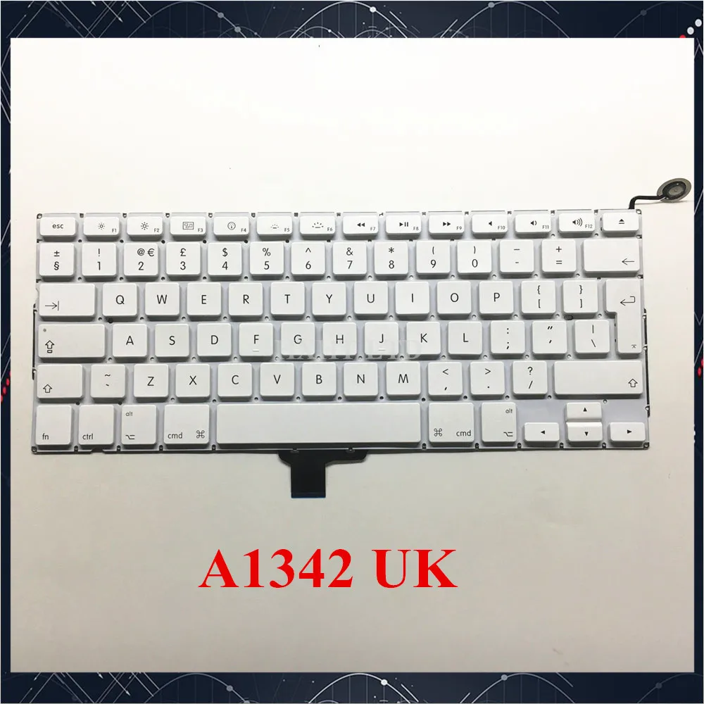 Клавиатура A1342 с английской раскладкой для MacBook 13 дюймов|Клавиатуры замены| |