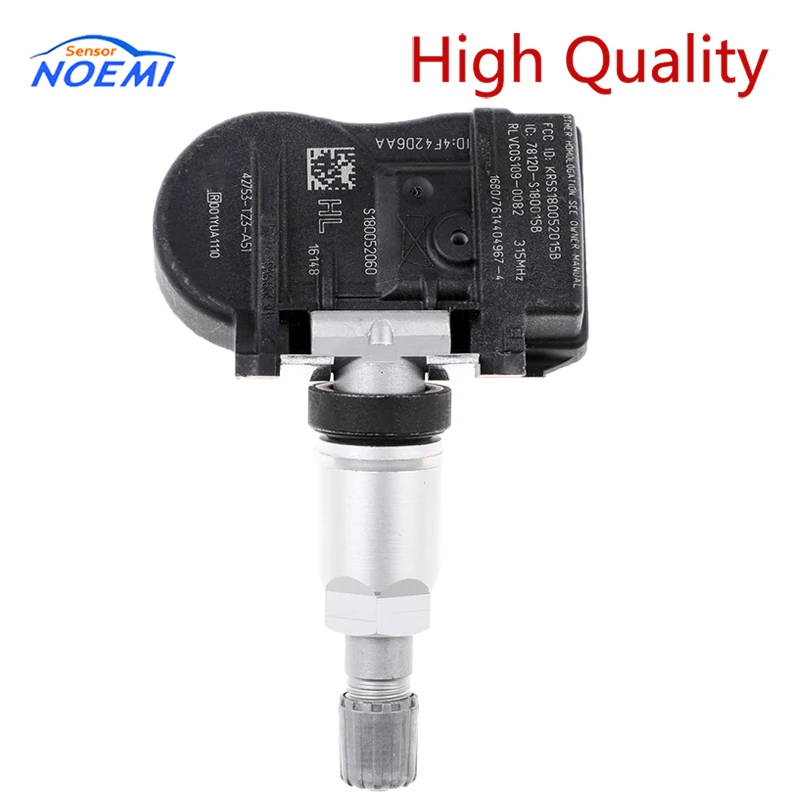 

Давление в шинах YAOPEI 42753-TZ3-A51 315 МГц TPMS для Honda Acura TLX ILX RDX MDX 42753TZ3A51 42753 TZ3 A51