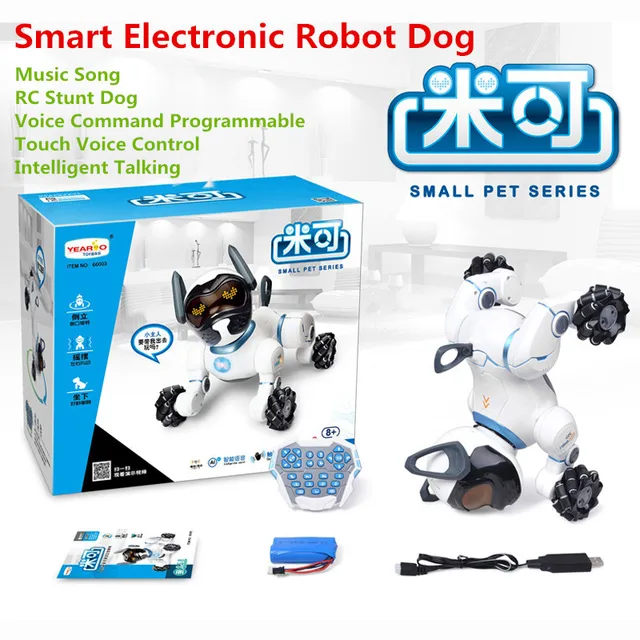 intelligent robot dog toys animal voice