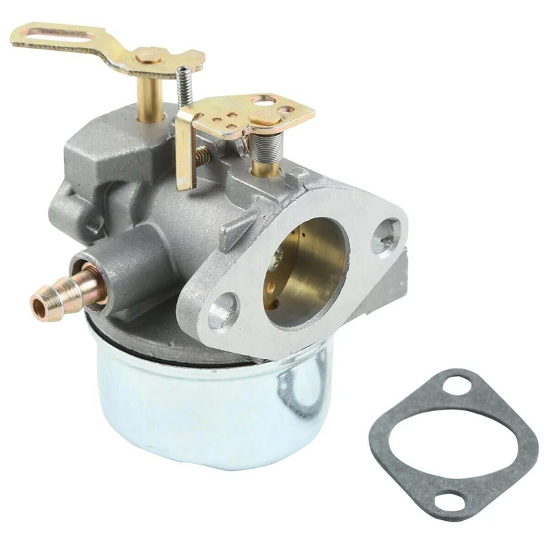 

Adjustable Carburetor Fit for Tecumseh 8/9/10HP Snowblower 640349 640052 640054