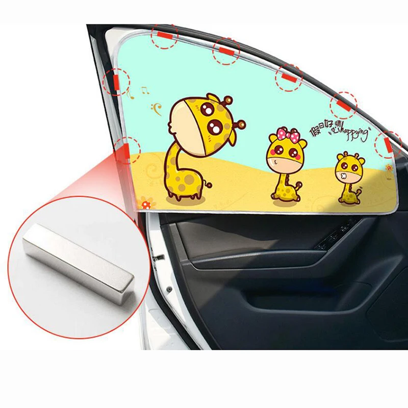 Горячая универсальный автомобильный солнцезащитный козырек занавес авто козырек от солнца на боковое окно солнцезащитный козырек протектор для детей