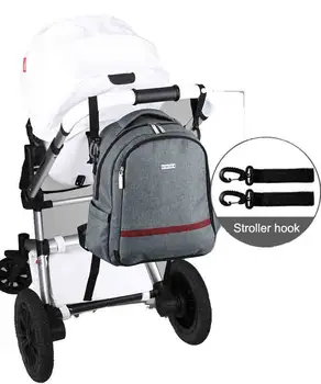 

Large Capacity maternity bag Backpack Waterproof Diaper Bag Stroller Multifunction Travel baby bags for mom Baby care 210D nylon