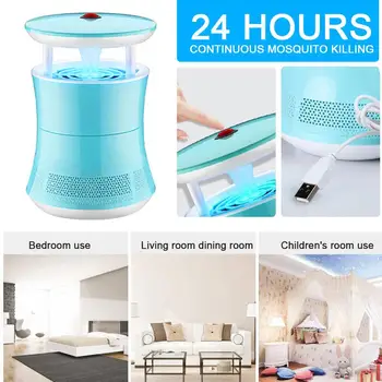 

Mosquito Killer Lamp USB Powered 2020 Electric Mosquito Killer UV Light Home Decoration Environmental Protection Durable