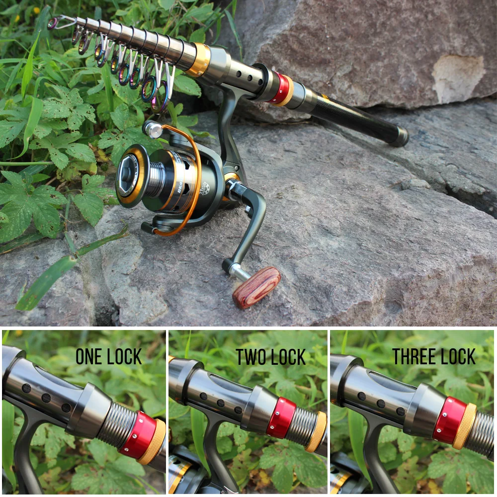 Sougayilang 1.8-3.6m Telescopic Fishing Rod and 11BB Fishing Reel Wheel Portable Travel Fishing Rod Spinning Fishing Rod Combo Sougayilang 1.8-3.6m Telescopic Fishing Rod and 11BB Fishing Reel Wheel Portable Travel Fishing Rod Spinning Fishing Rod Combo
