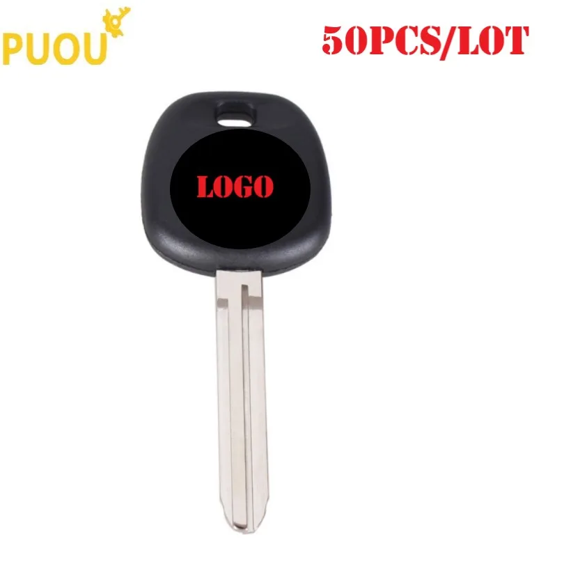 50 шт./лот пустой ключ с ретранслятором в виде ракушки для Toyota RAV4 Prado Corolla Camry Reiz Highlander Yaris Corolla TOY43