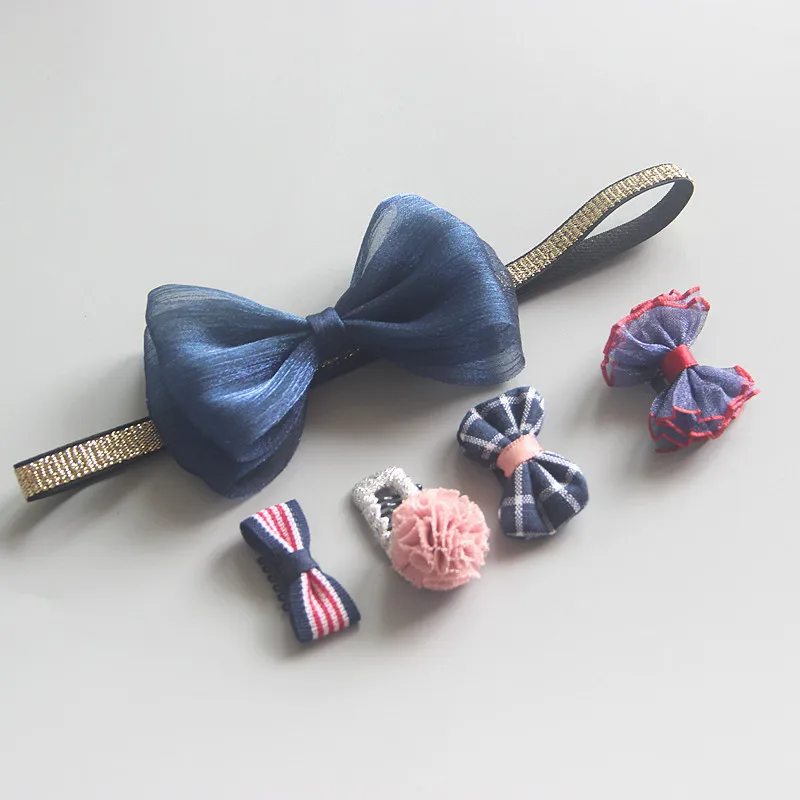 style-12 Детские аксессуары для головы, костюм для девочки, повязка на голову, Детская корона, заколки для волос, набор, детский праздничный подарок, аксессуары для волос - Цвет: style-12
