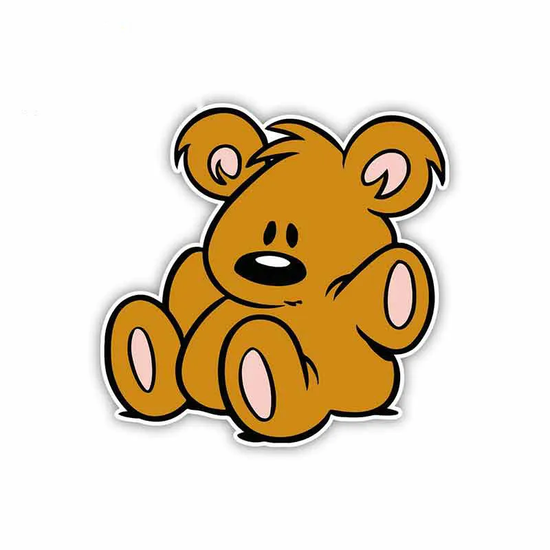 13 см x 12 8 для Pooky мишка тедди Гарфилд карикатура наклейка на окклюзию царапины