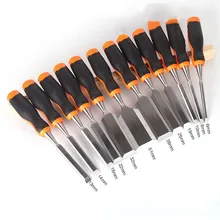 Столярный набор Плоских стамесок Tpr пластиковая волоконная Ручка DIY плотник по дереву toolswwood резной Нож Ручной инструмент