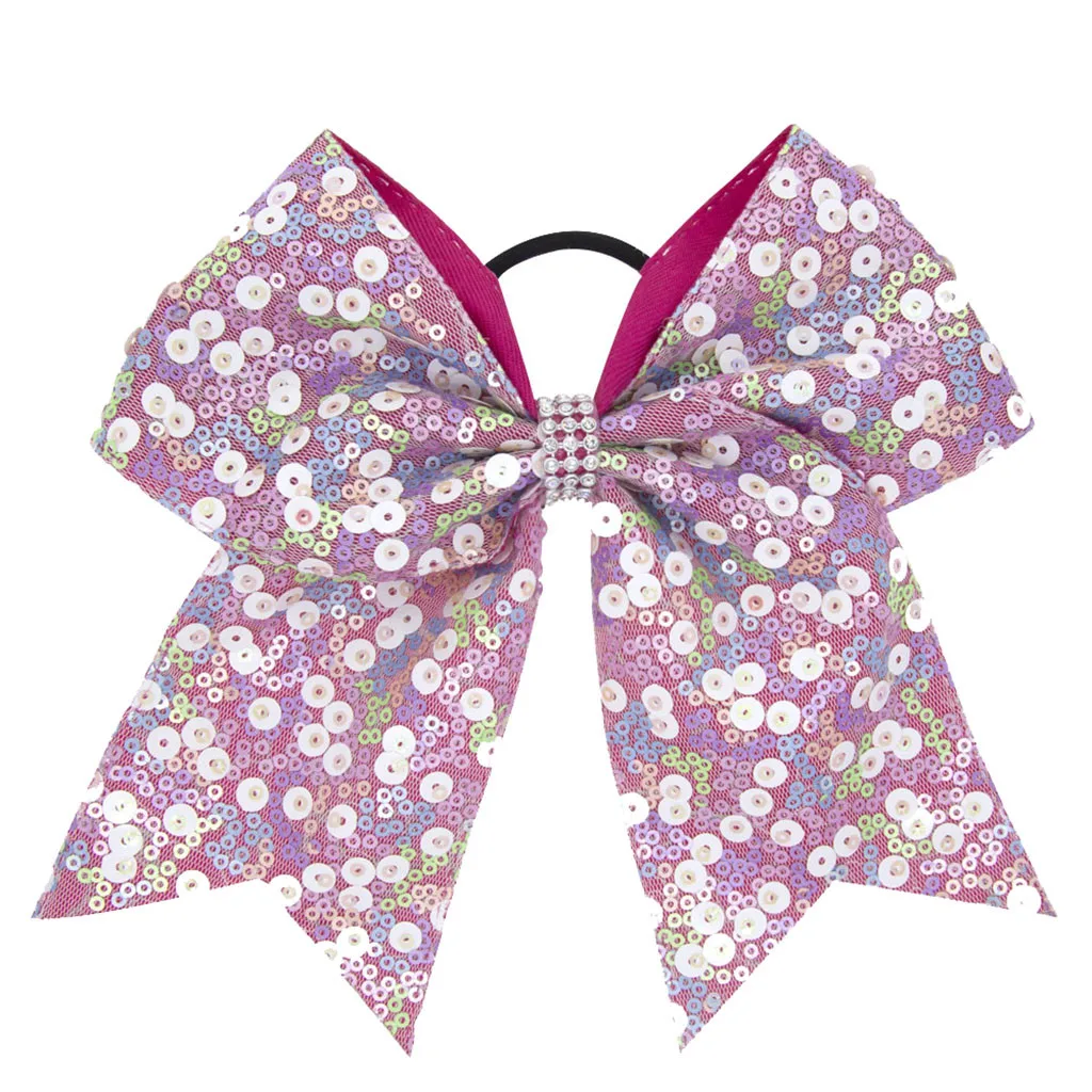 Baby girls Elastic Rubber band kids sequins bow hair rope hair band rubber band Head rope Girls Hair Accessories