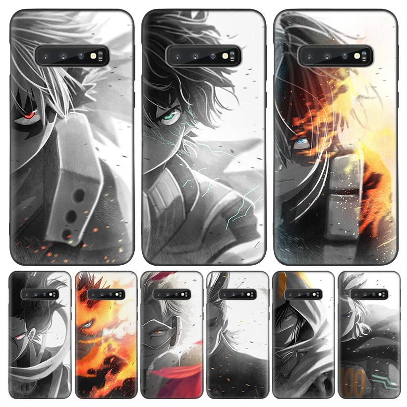 My Hero academic крутой черный чехол для телефона Samsung Galaxy S20 Ultra S10E Note 10 9 8 S9 S8 J4 J6 + Plus S7 S6