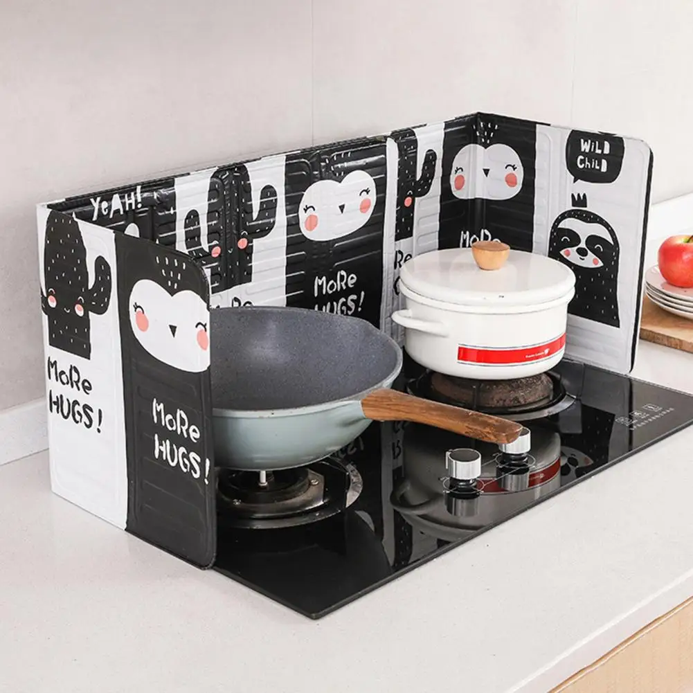 Kitchen Cooking Frying Oil Splashing Protection Splatter Screen Foldable Heat-Resistant Grease Splatter Guard kitchen splatter screen kitchen splash guard Kitchenwares Tool