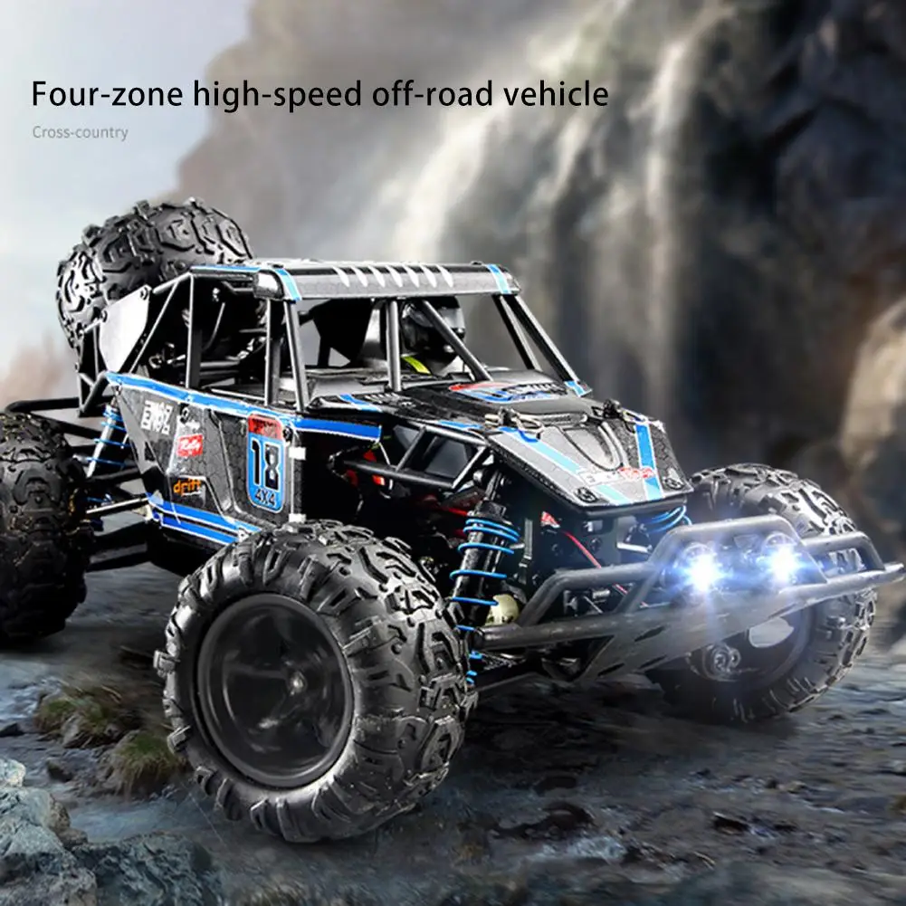 

2.4G Rc Car 1: 18 40km/h 4wd Four-wheel Drive Climbing Off-road Racing Vehicle Alloy Electric Remote Control Car Toy For Kids