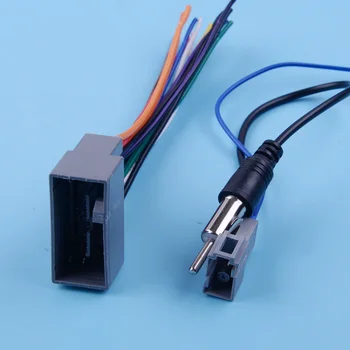 

2 pcs Radio Stereo Wire Wiring Harness Cable Antenna Adapter Fit For Honda Civic CRV Odyssey Jazz Acura TSX