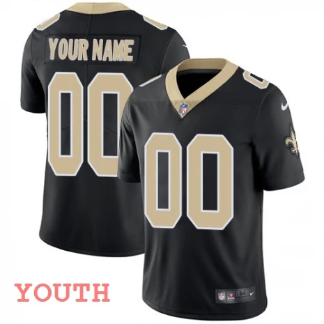 YOUTH Мужская Быстрая Орлеан высокое качество Saints Custom jersey - Цвет: YOUTH