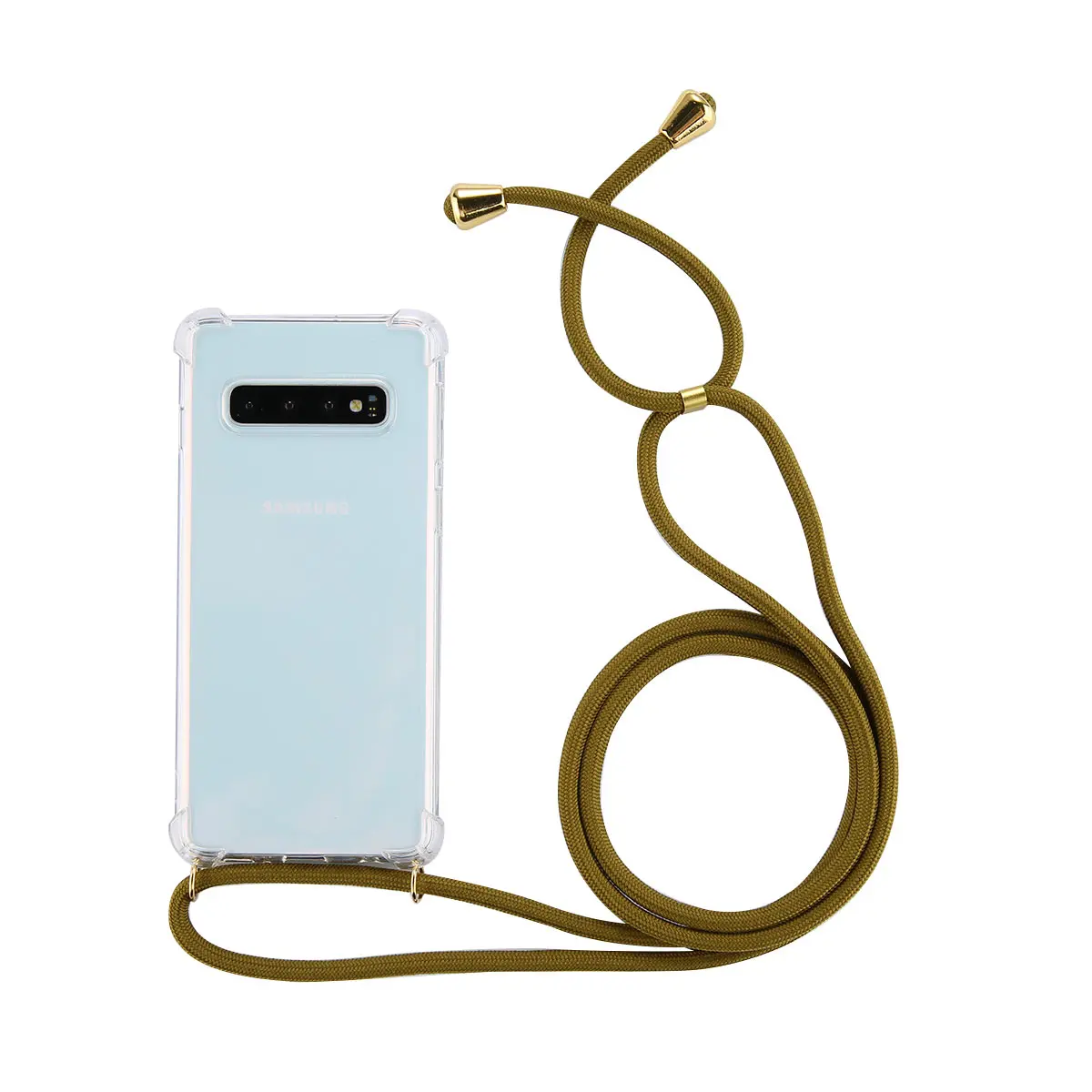 Для samsung Galaxy S10 5G S9 S8 Plus S10E Note 9 10pro Кроссбоди Ремень чехол для телефона с шнурком ожерелье плечевой шейный ремень Чехол - Цвет: AG