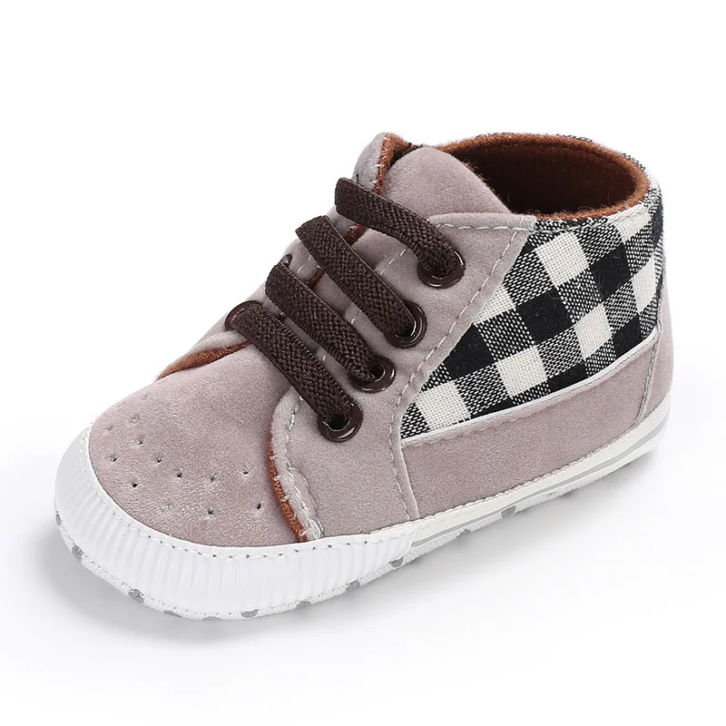 Low shoe upper Детские зимние сапоги обувь для мальчиков и девочек мягкая подошва 0-18 месяцев противоскользящие теплые зимние для младенцев, до первых шагов пинетки носки - Цвет: Low shoe upper