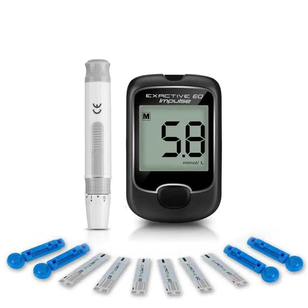 Medical Blood Sugar Tester Diabetes Glucose Meter Glucose Sugar Testing Machine Test Strips Diabetes Lancets Blood